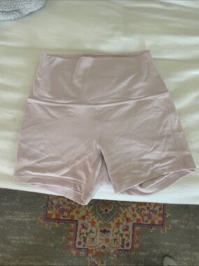 lululemon athletica High-Rise Soft Lavender Workout Shorts